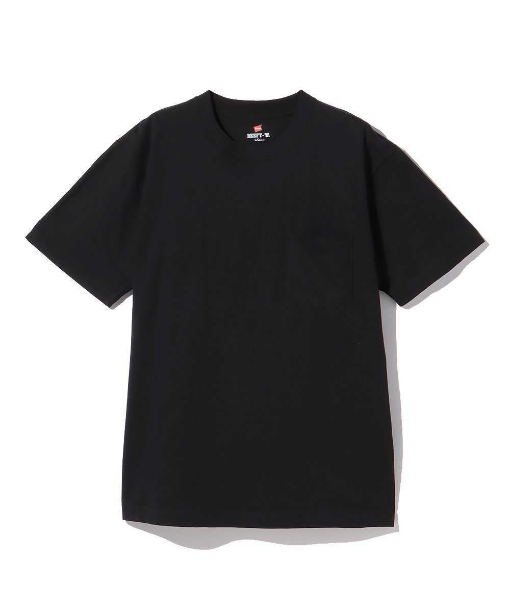 “ビーフィー” コットンポケットクルーネックTシャツ