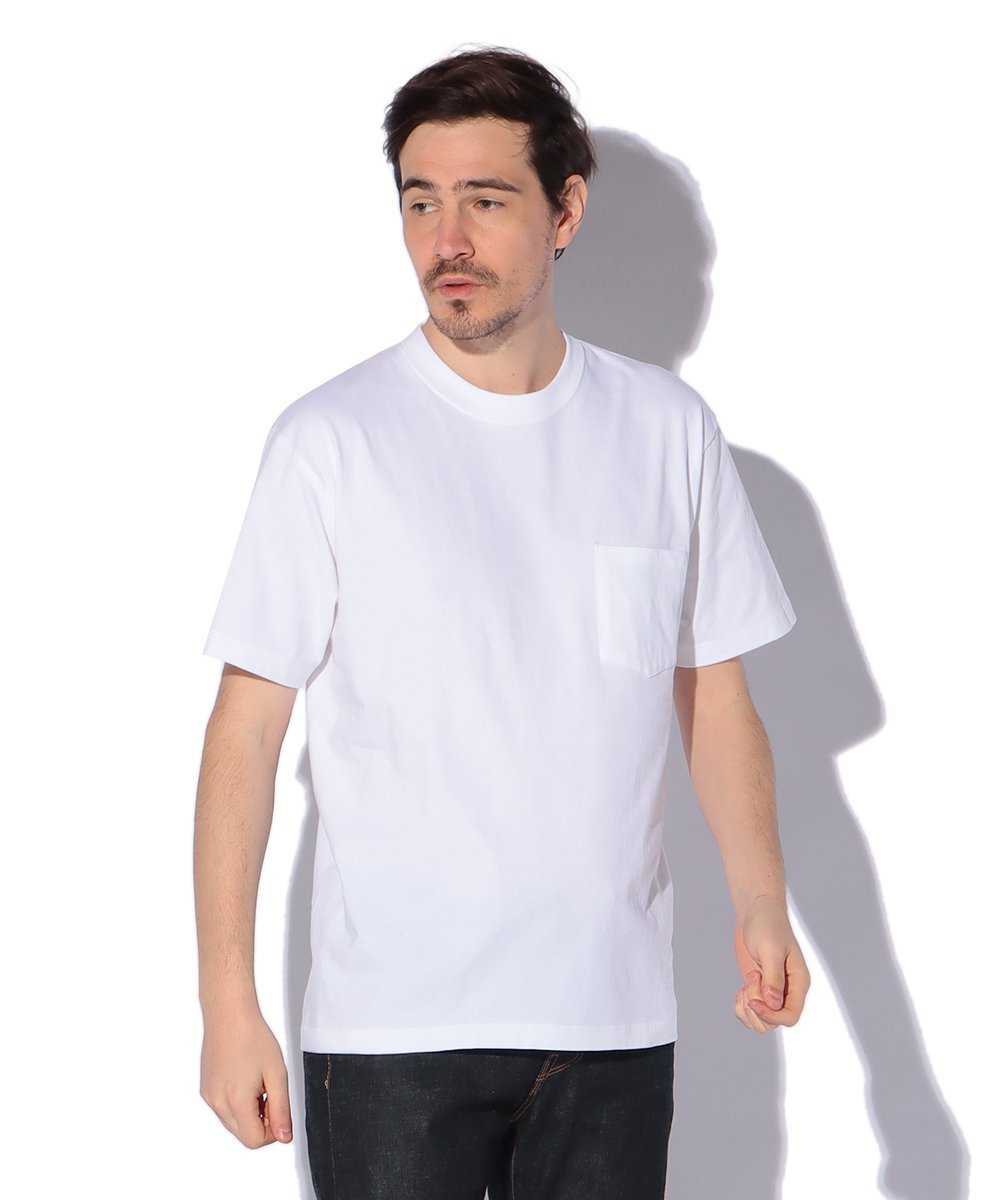 “ビーフィー” コットンポケットクルーネックTシャツ