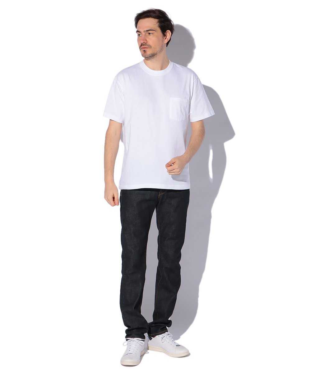 “ビーフィー” コットンポケットクルーネックTシャツ