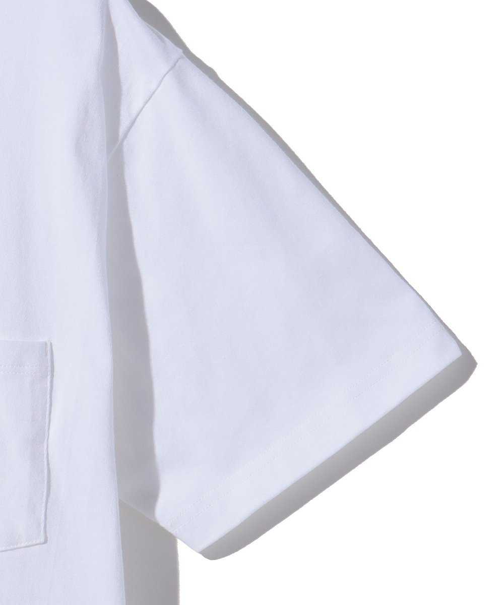 “ビーフィー” コットンポケットクルーネックTシャツ