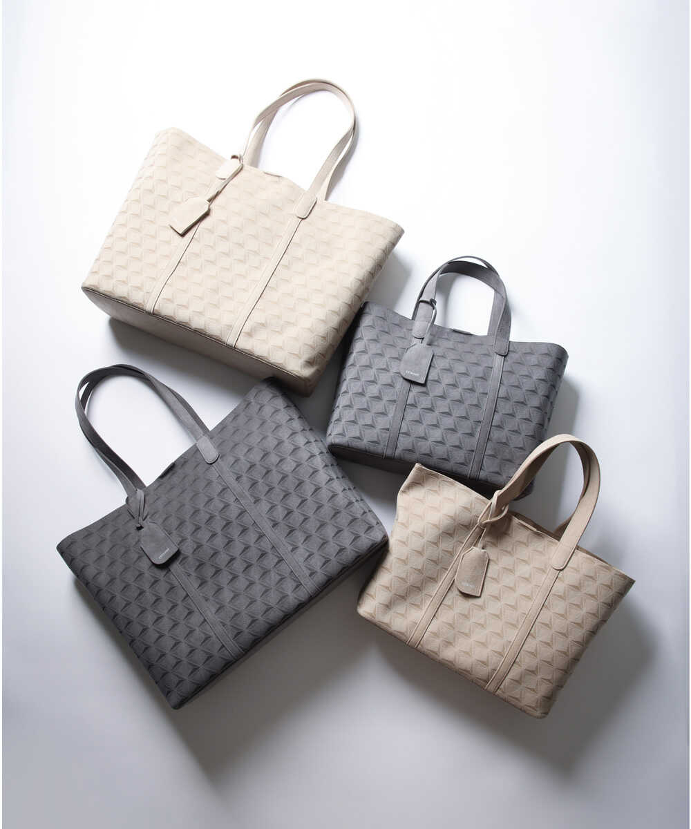 モノグラム柄 トートバッグ M ウルトラスエード Ultrasuede