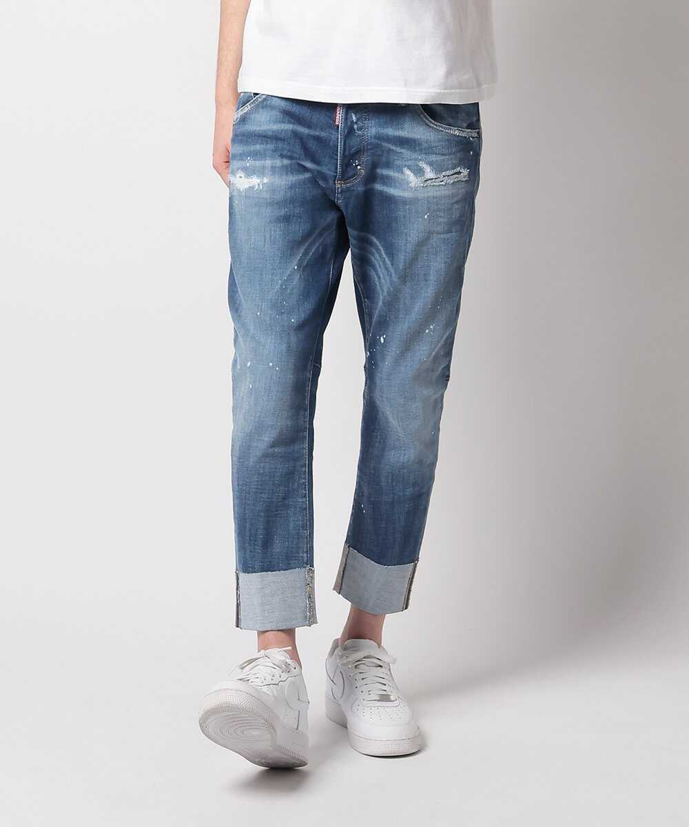 SAILOR JEAN / セーラジーンズ ライトインディゴ8分丈デニムパンツ